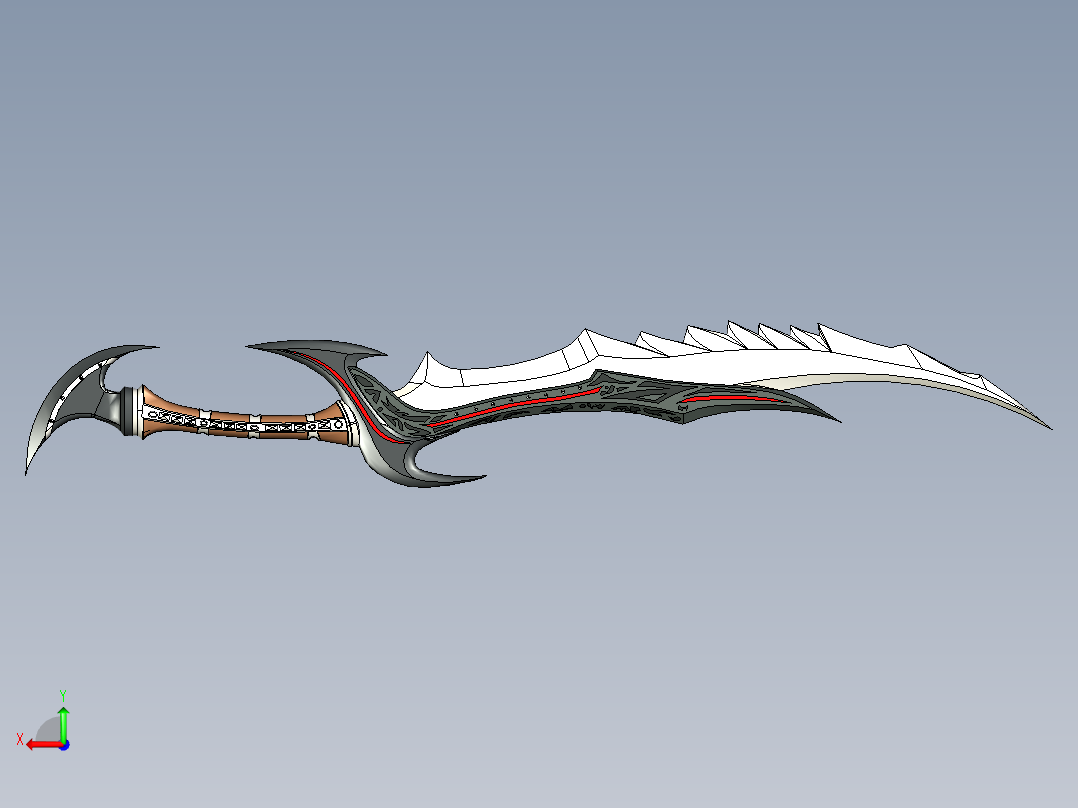 剑、宝剑(201)后视图