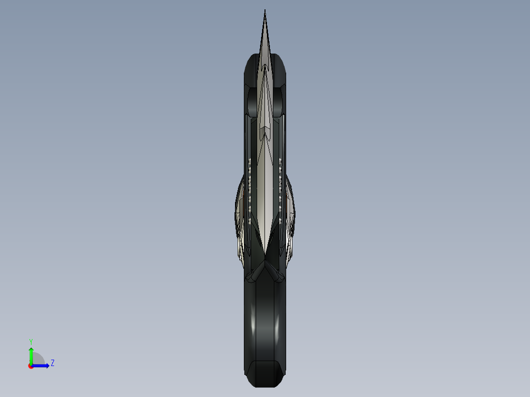 剑、宝剑(201)左视图