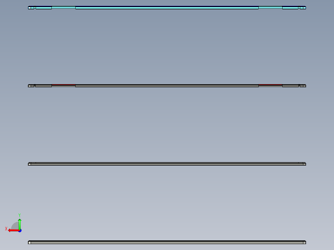 UP5502-A笔记本CNC工装夹具三维模型-CNC工序图-2021-6-15-U2后视图