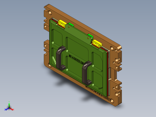 MS1-A-笔记本CNC工装夹具三维模型CNC6外形高光发丝-220921