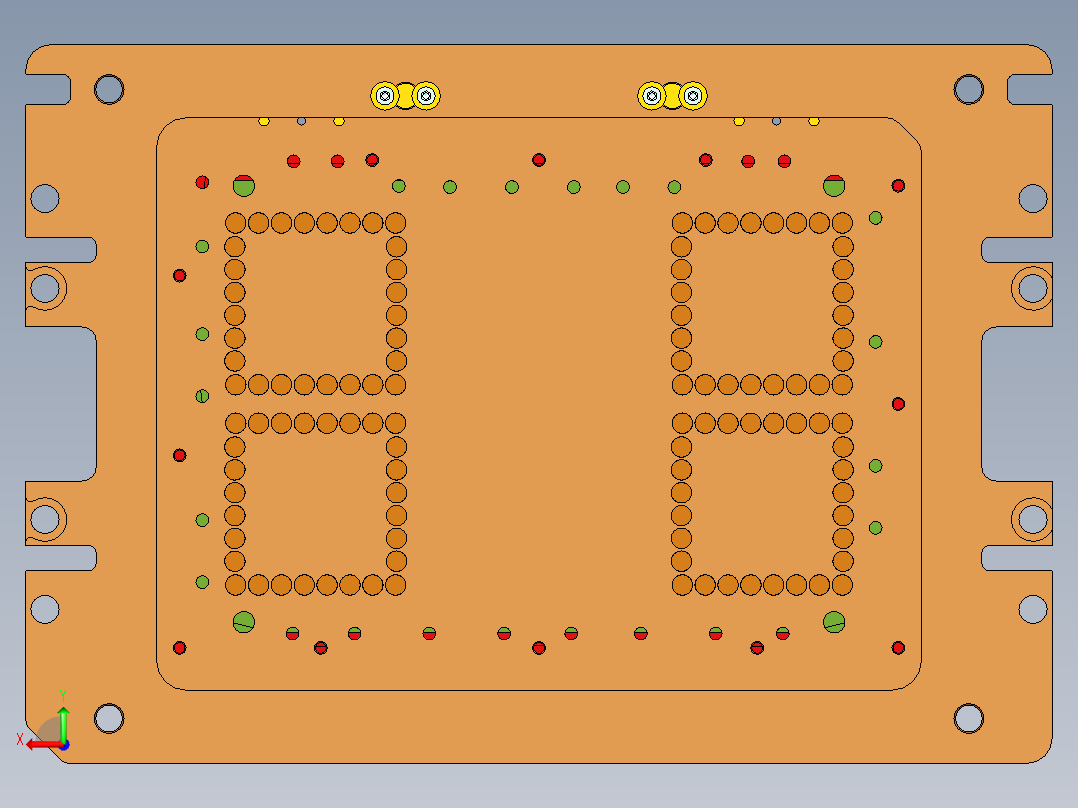 MS1-A-笔记本CNC工装夹具三维模型CNC6外形高光发丝-220921后视图