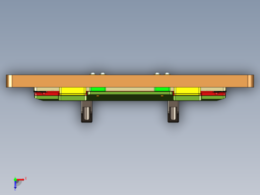 MS1-A-笔记本CNC工装夹具三维模型CNC6外形高光发丝-220921俯视缩略图