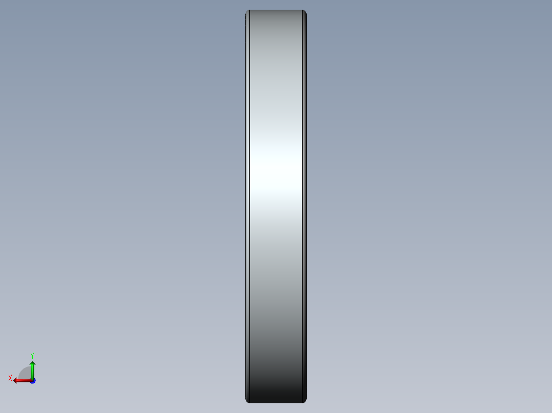 深沟球轴承(120)后视图