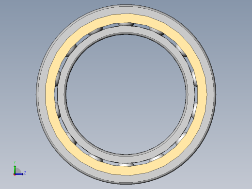 深沟球轴承(120)左视缩略图