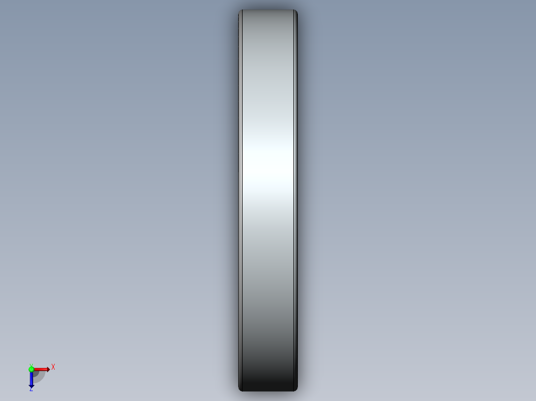 深沟球轴承(120)俯视图