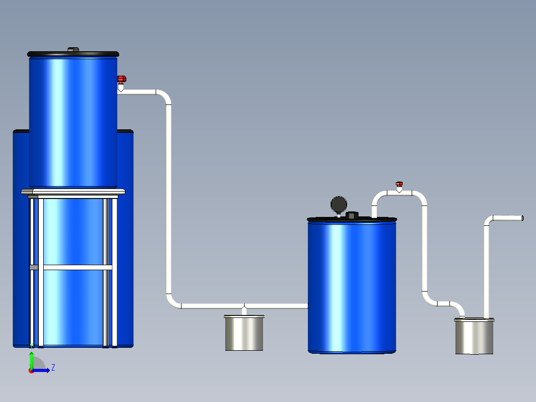 B2004039-将牛粪处理成甲烷左视图