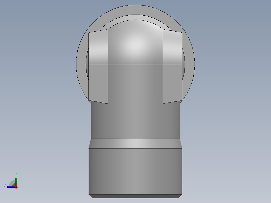 法兰接头、1DFL9-30-12右视图