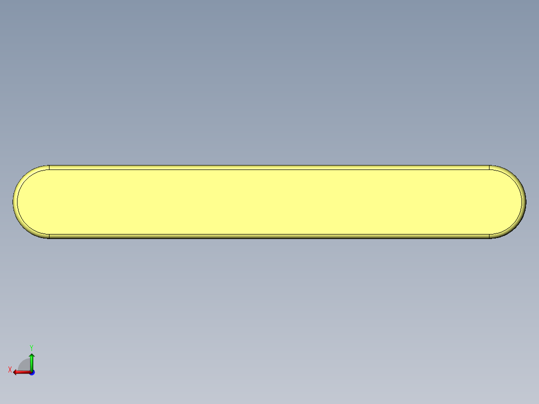 普通平键A型10×70后视图