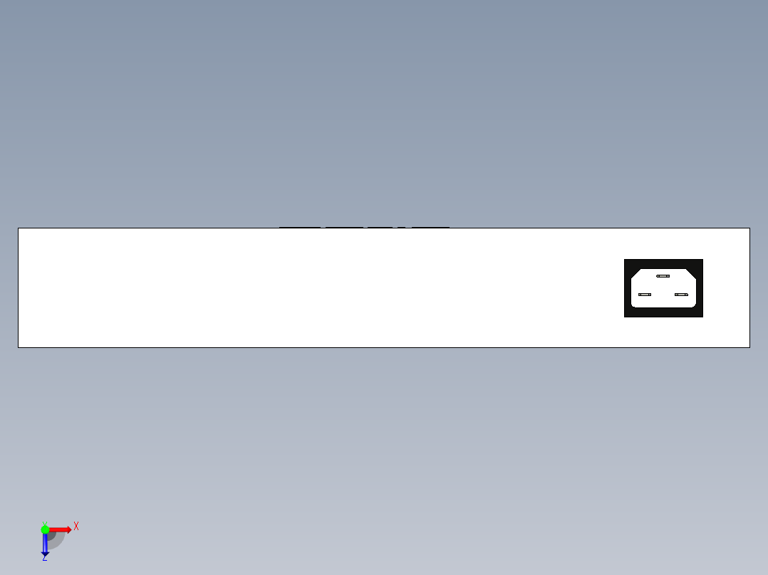 网络设备(20)俯视图