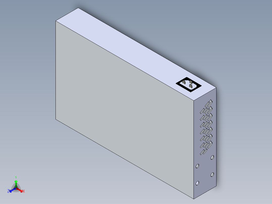 网络设备(20)正等轴测图