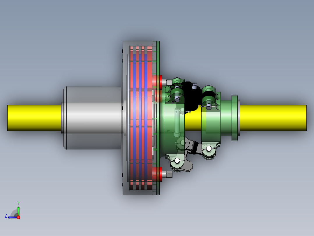 离合器(44)右视图