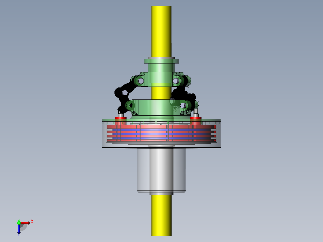 离合器(44)俯视图