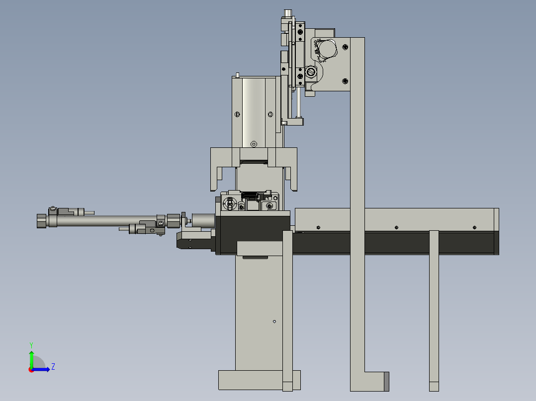 F-YBA204DH-不良品流出机构左视图