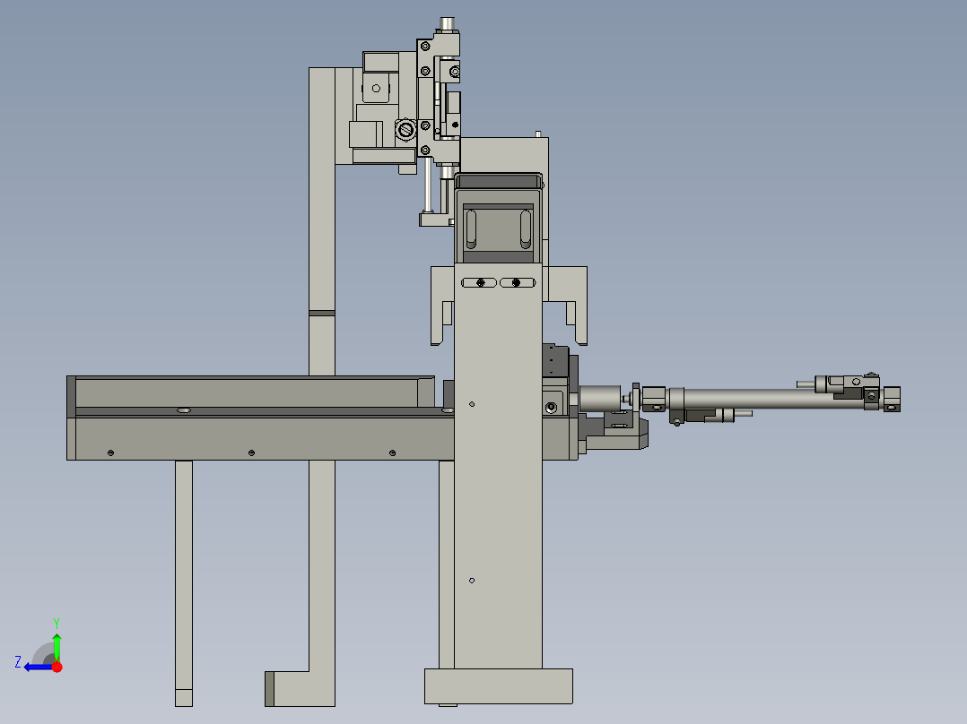 F-YBA204DH-不良品流出机构右视图