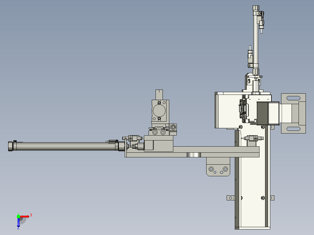 F-YBA204DH-不良品流出机构俯视图