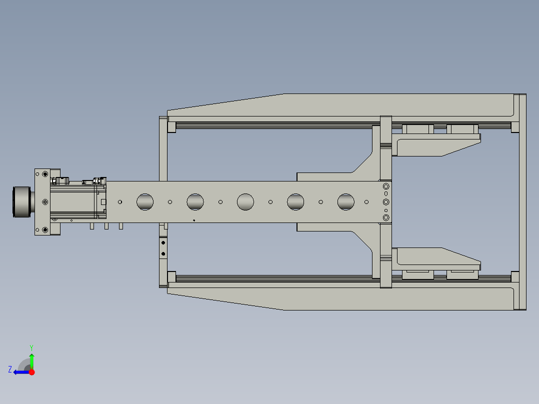 A+A-HHC02-044提升机Z轴组件三右视图