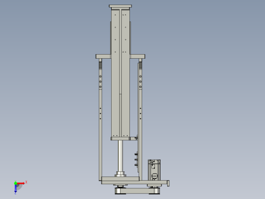 A+A-HHC02-044提升机Z轴组件三俯视缩略图