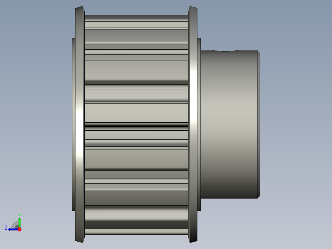 LJ-CJ-627同步轮EAJ21-L075-15-B-N-d14-MC90右视图