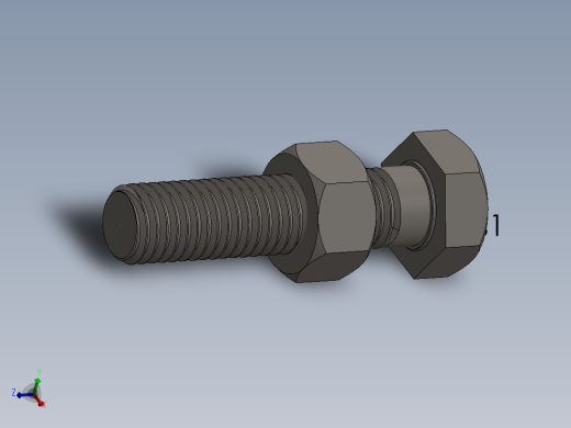 A0004038-六角螺栓和螺母 (M12 × 1.75 × 50)