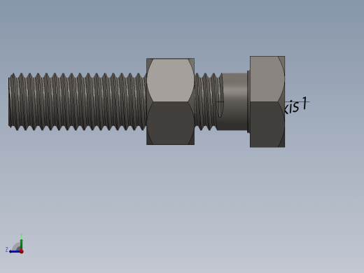 A0004038-六角螺栓和螺母 (M12 × 1.75 × 50)右视缩略图