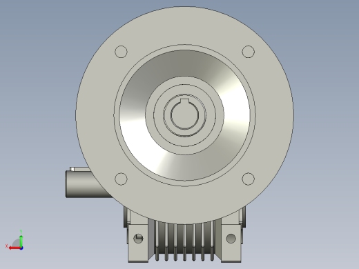 ANMRV030-090型蜗轮蜗杆减速机NMRV06310SS190B5B3YE2-11-4PBMG2_NMRV后视缩略图