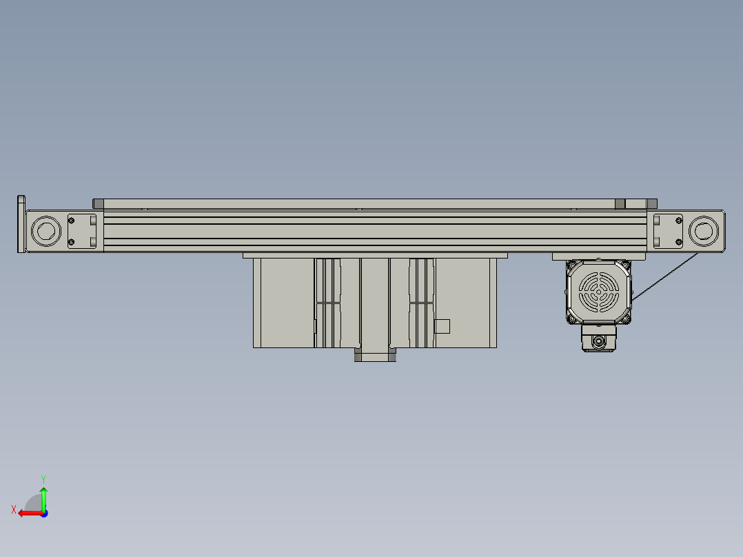 托爪模组滑块装配后视图