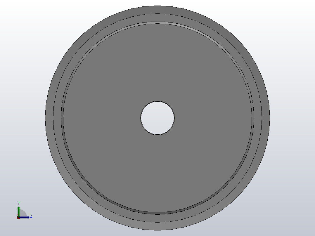 小凸缘型梯形齿同步带轮T10型_ST10DC-40-30-dc20-A左视图