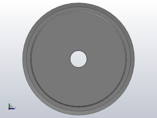 小凸缘型梯形齿同步带轮T10型_ST10DC-40-30-dc20-A左视缩略图