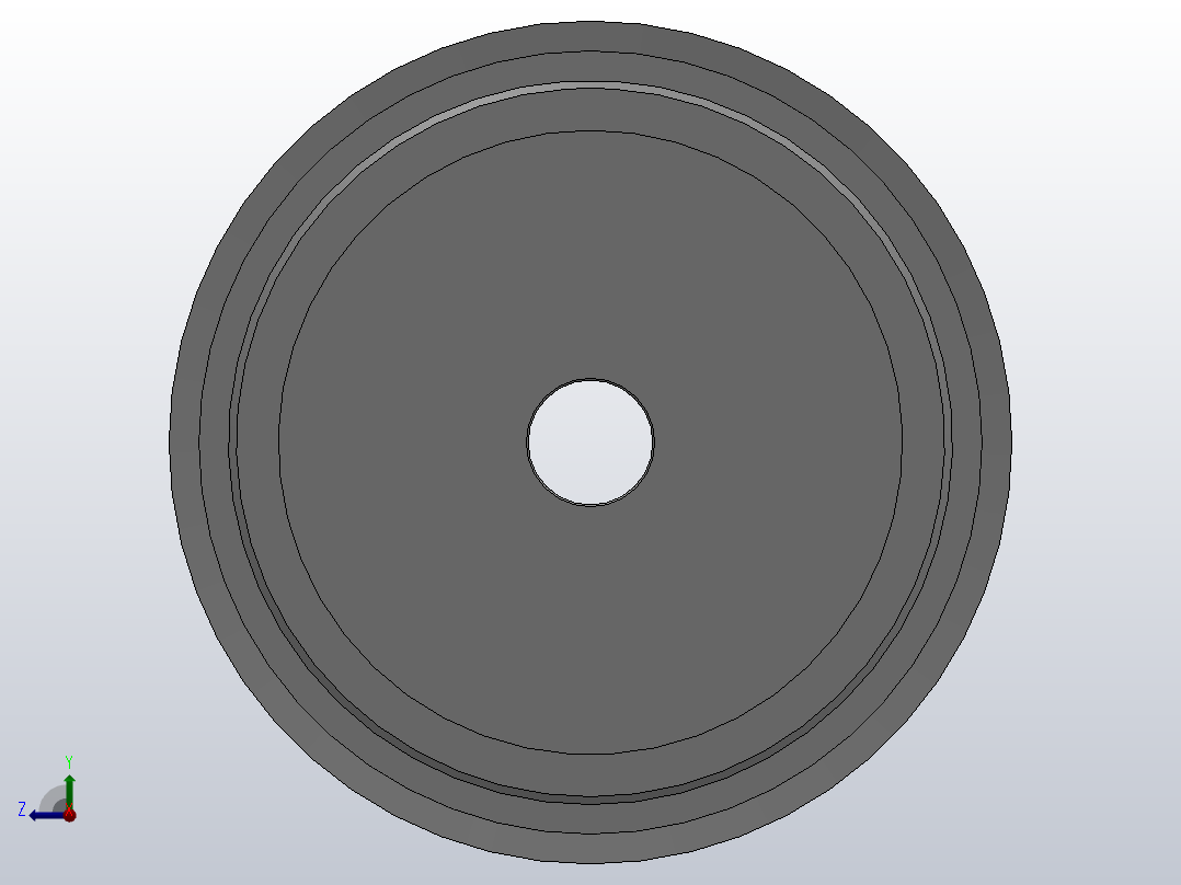 小凸缘型梯形齿同步带轮T10型_ST10DC-40-30-dc20-A右视图