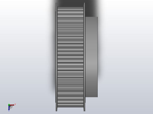 小凸缘型梯形齿同步带轮T10型_ST10DC-40-30-dc20-A俯视缩略图