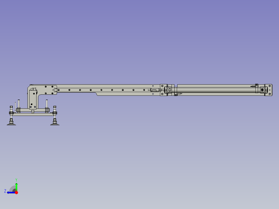 YWP200K4-10-05C-00废品移除组件右视图