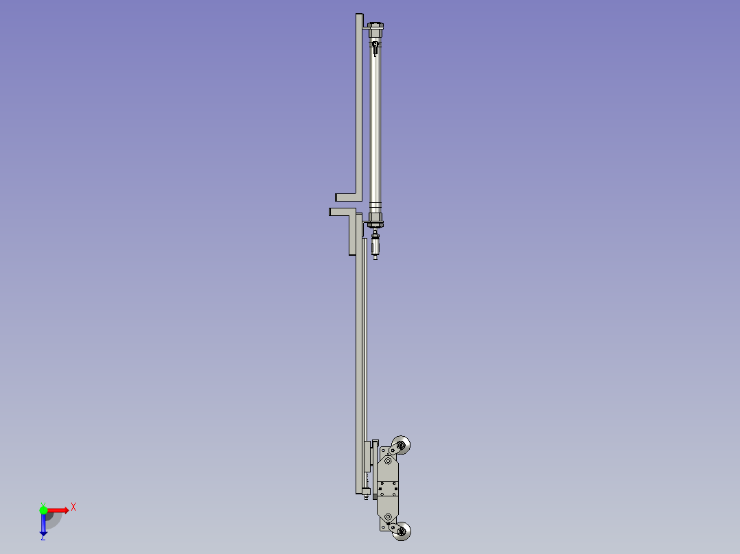 YWP200K4-10-05C-00废品移除组件俯视图