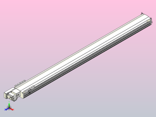皮带直线轴半封闭可选导轨TPA-HNB-202D-140-L2250-ML-C-P75-N3