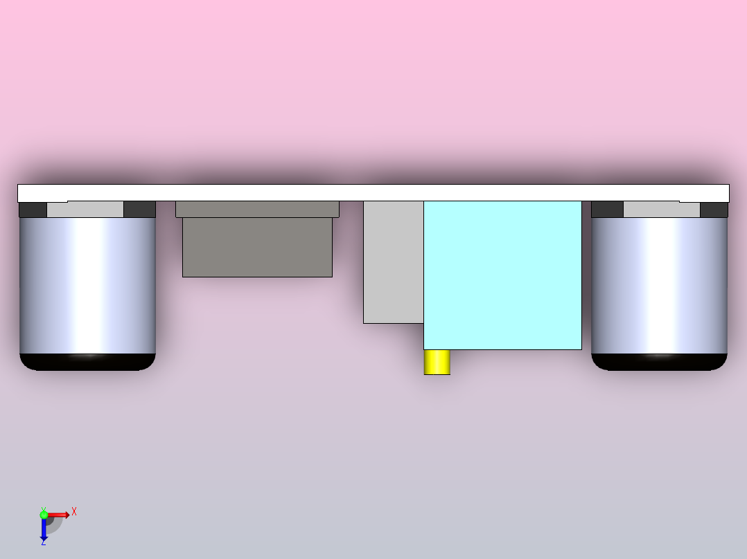 降压转换器俯视图