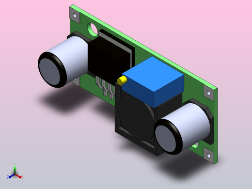 降压转换器正等轴测缩略图