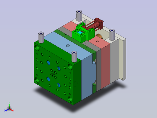 精致水壶模具设计