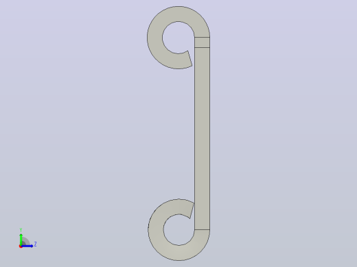 SS812-K600-C1 SS812单铰金属直行链板左视缩略图