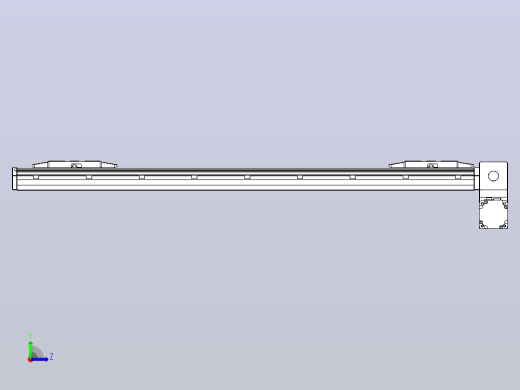 皮带直线轴双滑块型TPA-GCBS-150-P80-L375-RP-M75-N3左视缩略图