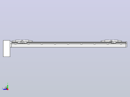 皮带直线轴双滑块型TPA-GCBS-150-P80-L375-RP-M75-N3右视缩略图