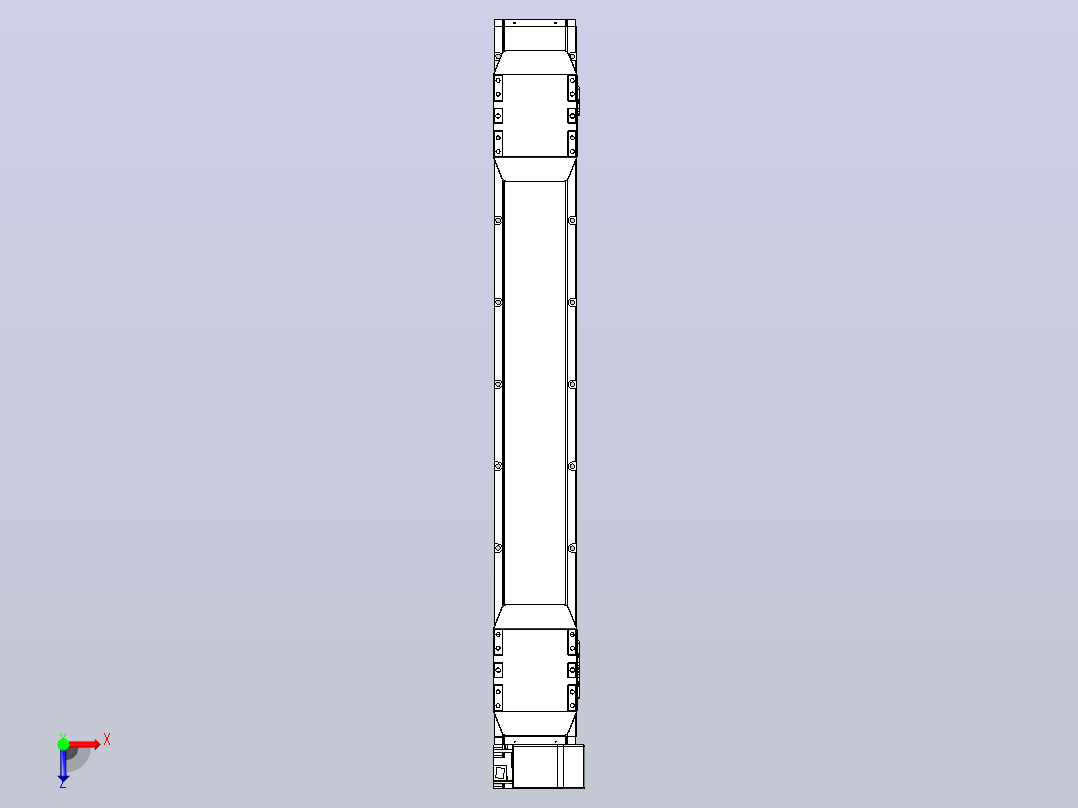 皮带直线轴双滑块型TPA-GCBS-150-P80-L375-RP-M75-N3俯视图