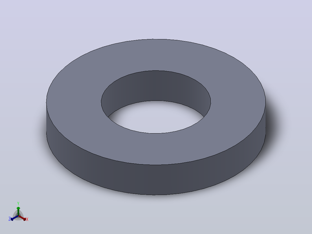 多套油封皮圈和油封纸圈3D模型Solidworks设计主视图