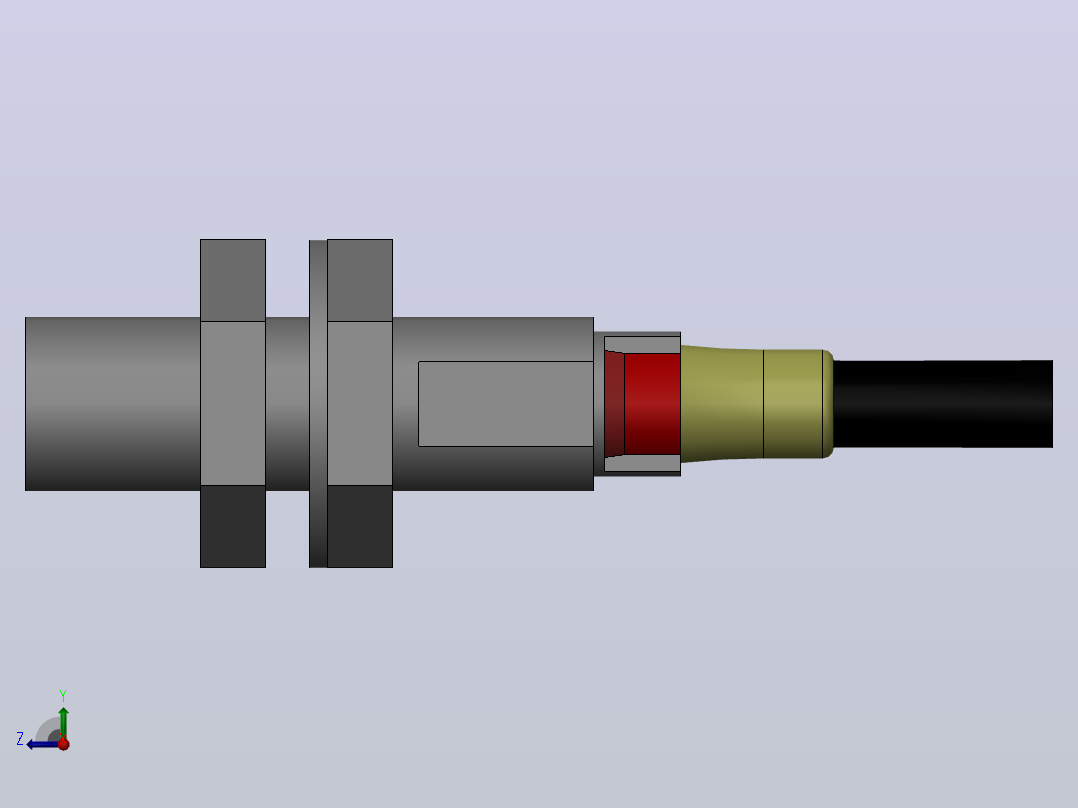 接近开关E2E_X2D1_U右视图