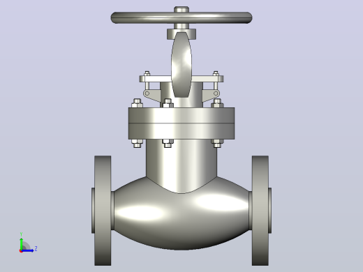 J41H-Y-Class300Lb APII美标截止阀[1]左视缩略图