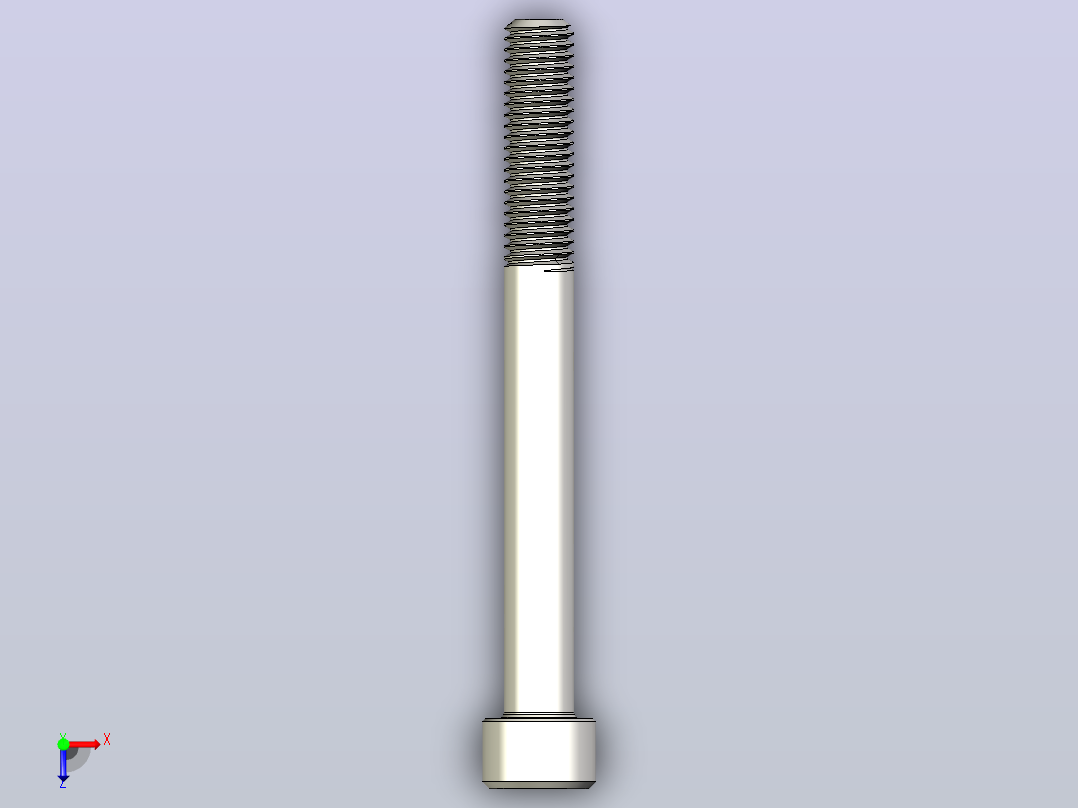 DIN_EN_ISO_4762_M8x80.ipt内六角螺钉俯视图