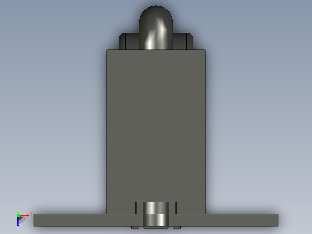 布线板插入件USB K56俯视图