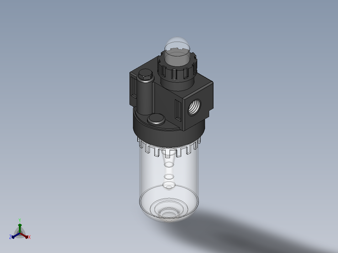 AL系列给油器[AC1500]正等轴测图