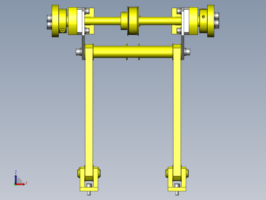 托盘垂直转移机构前视缩略图