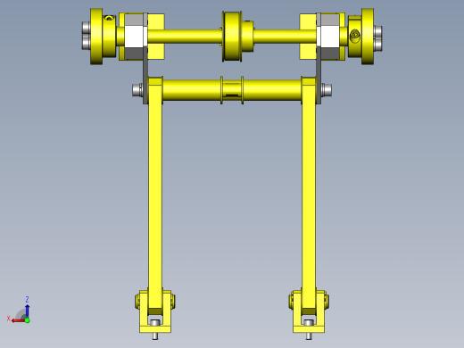 托盘垂直转移机构后视缩略图