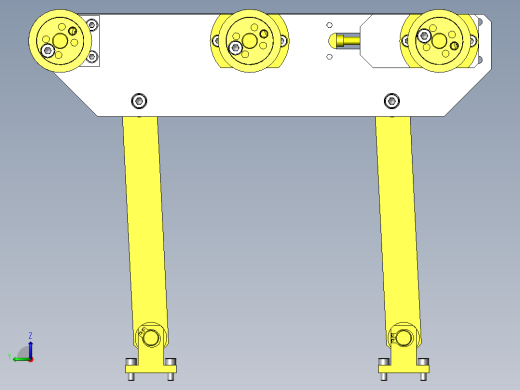 托盘垂直转移机构左视缩略图