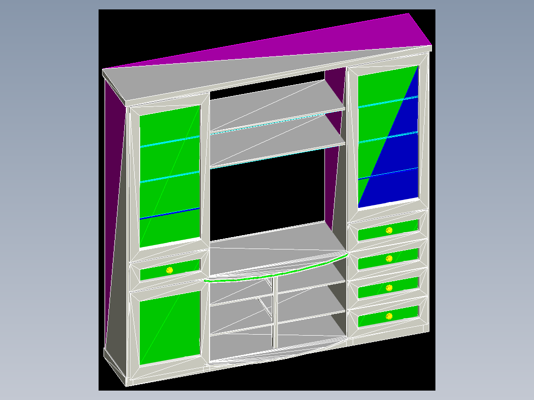 室内家具及植物三维模型十九-Y040